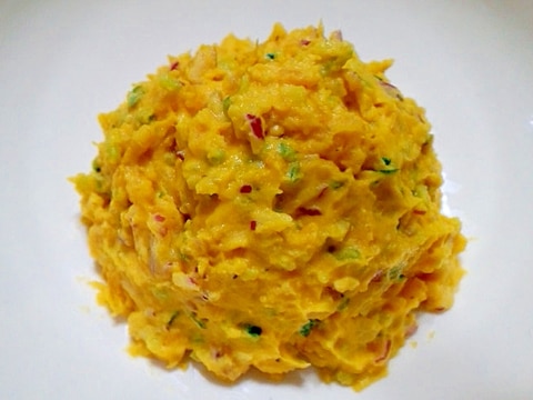 介護食:カボチャサラダ